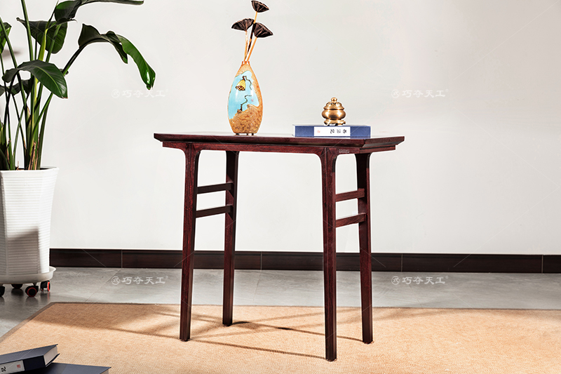 明式單線插肩小條案